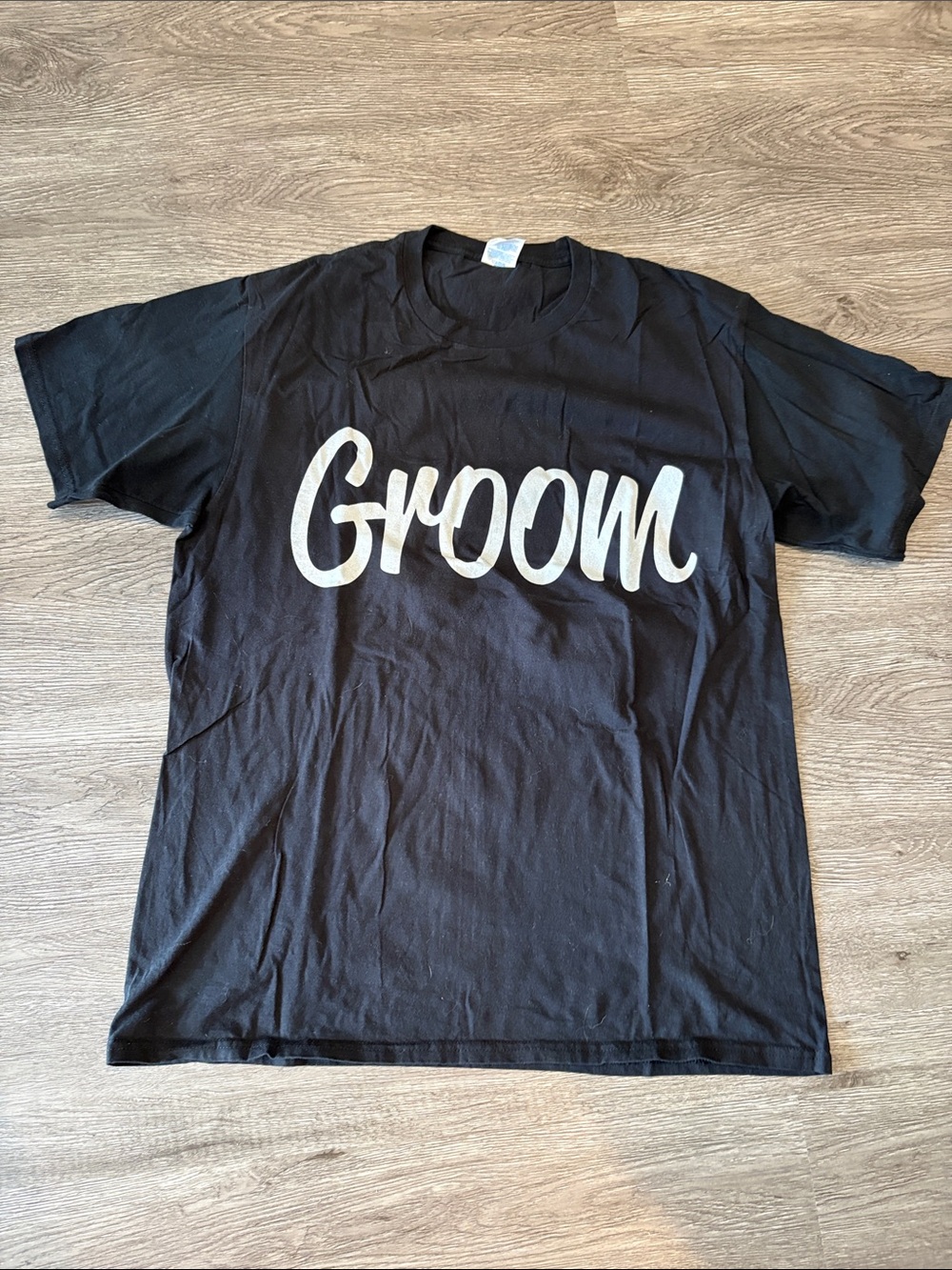 Groom Black Men's Grooming Tee